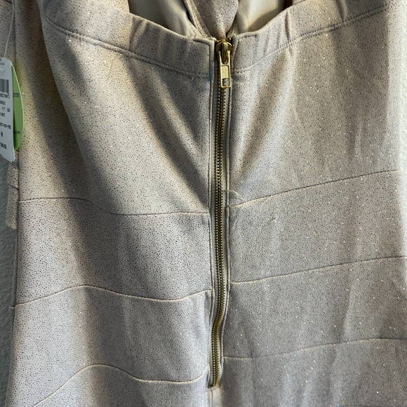 Taupe Shimmer Long Dress from Windsor - Picture 6 of 7